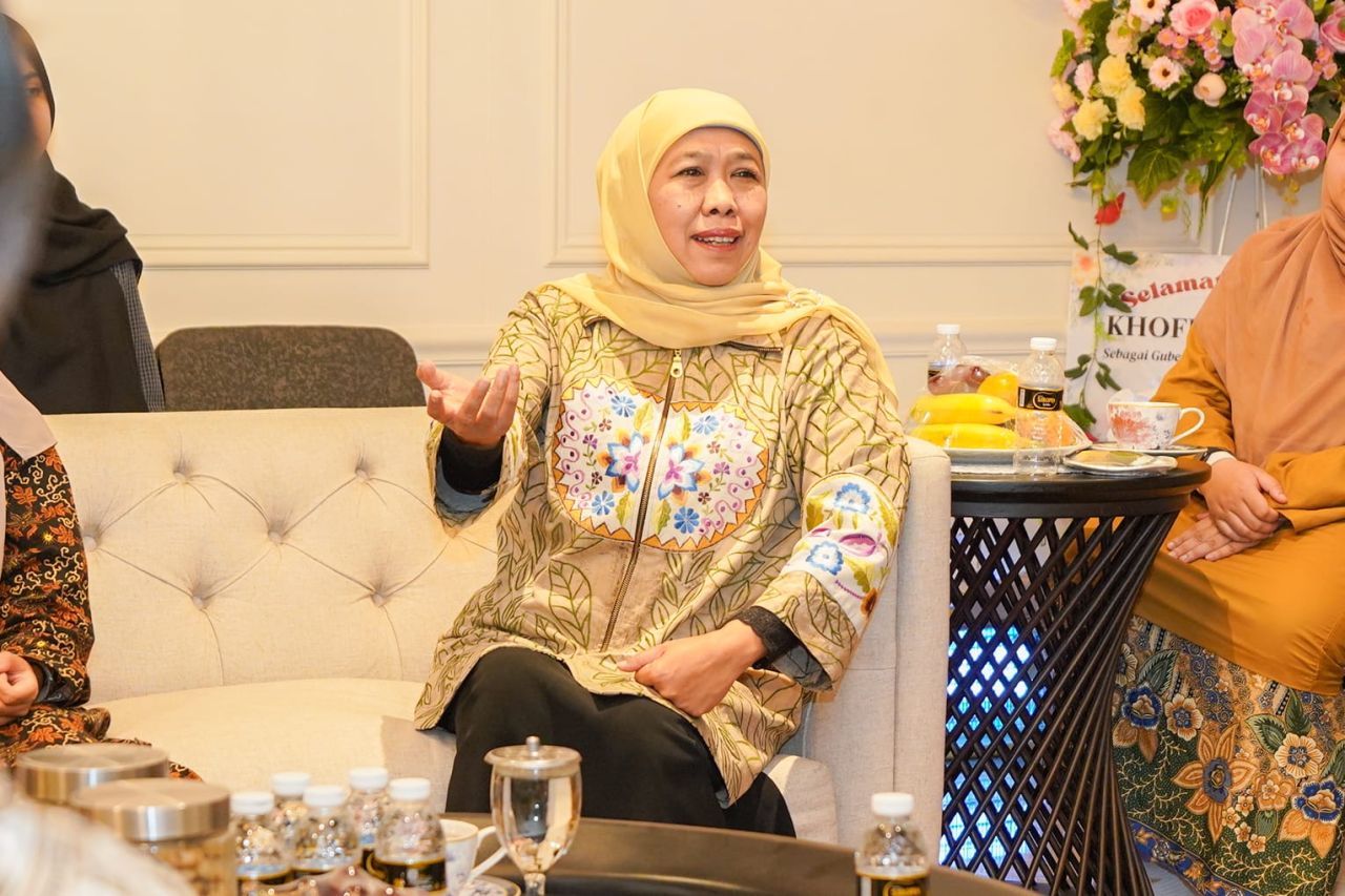 Mahasiswa Universiti Malaya Malaysia Belajar Kepemimpinan pada Khofifah