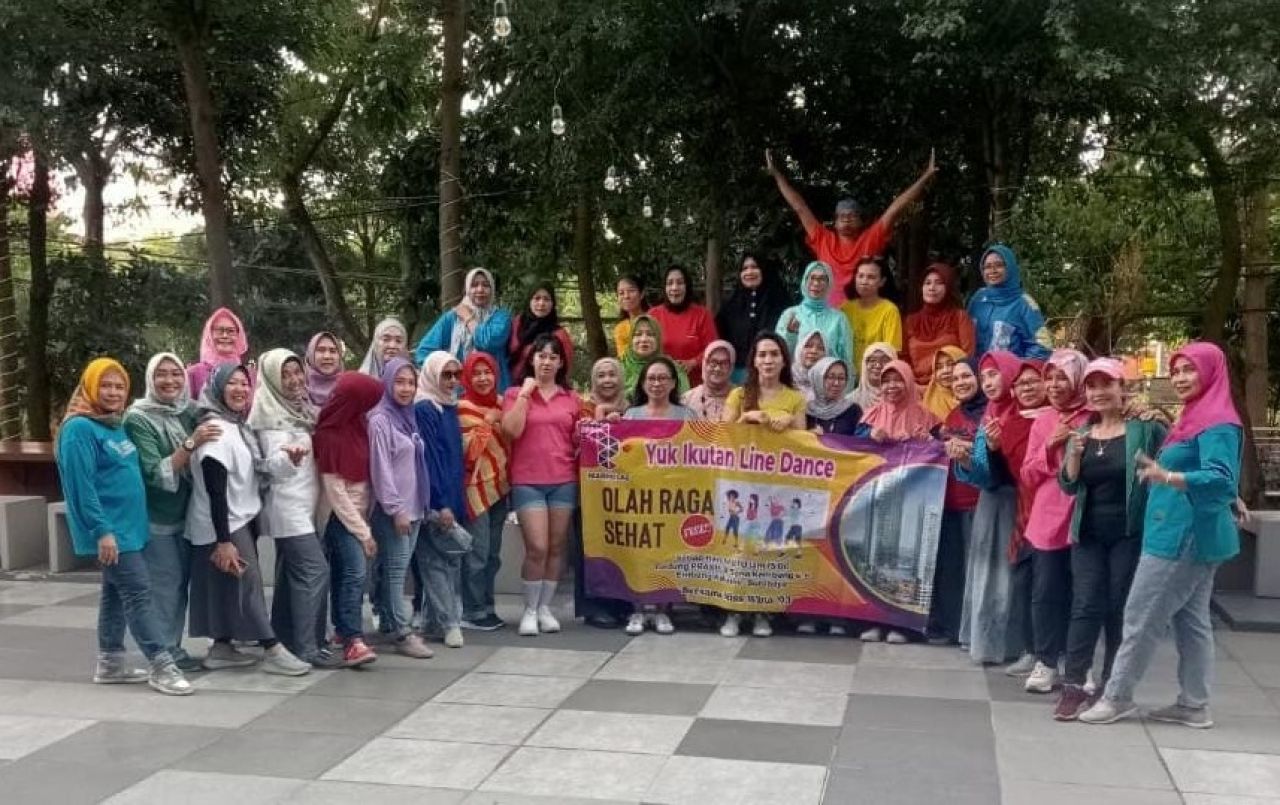 Ikarholaz Gelar Line Dance 2025 di Gedung Praxis