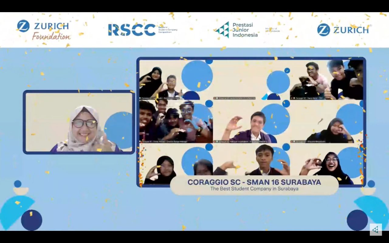Coraggio Student Company Moncer di RSCC 2025 Surabaya