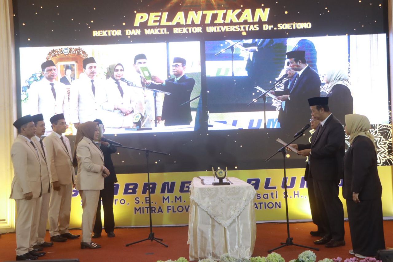 Prof. Siti Marwiyah Dilantik sebagai Rektor Unitomo Periode 2025&ndash;2029
