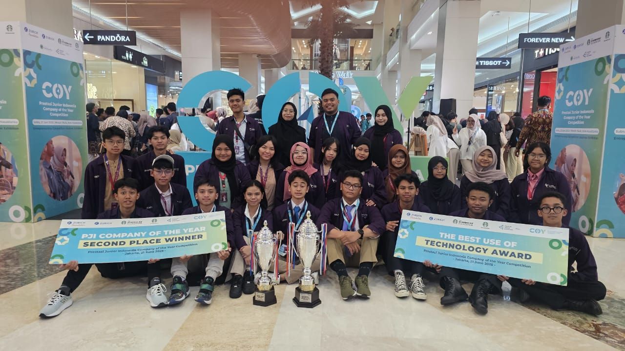 Tim Coraggio SMAN 16 Surabaya Borong Penghargaan Nasional di Ajang Bergengsi PJI COY 2025