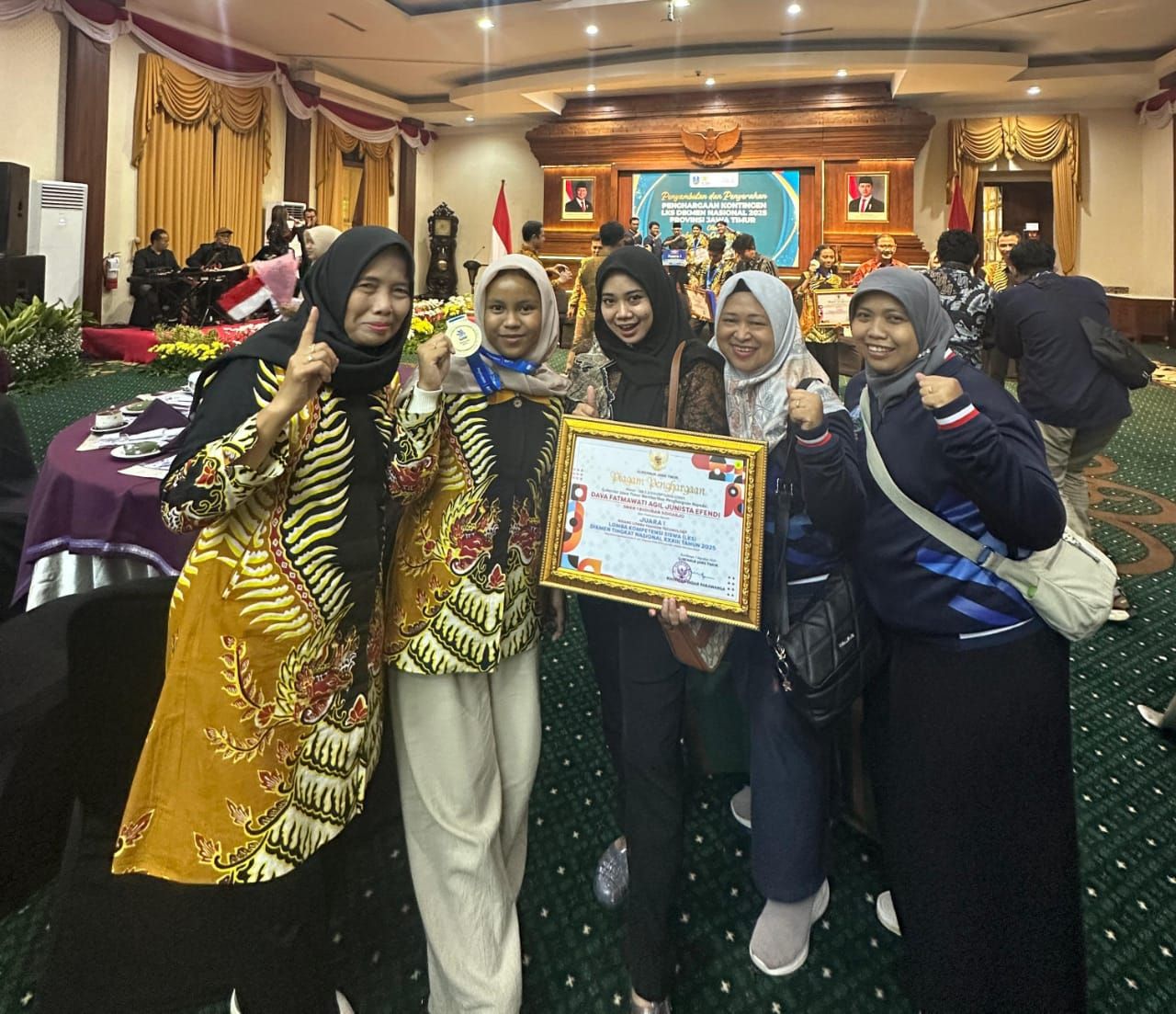 PT Arwinda Dampingi Kontingen Jatim Juara Umum Tiga Kali Berturut-turut di LKS Nasional
