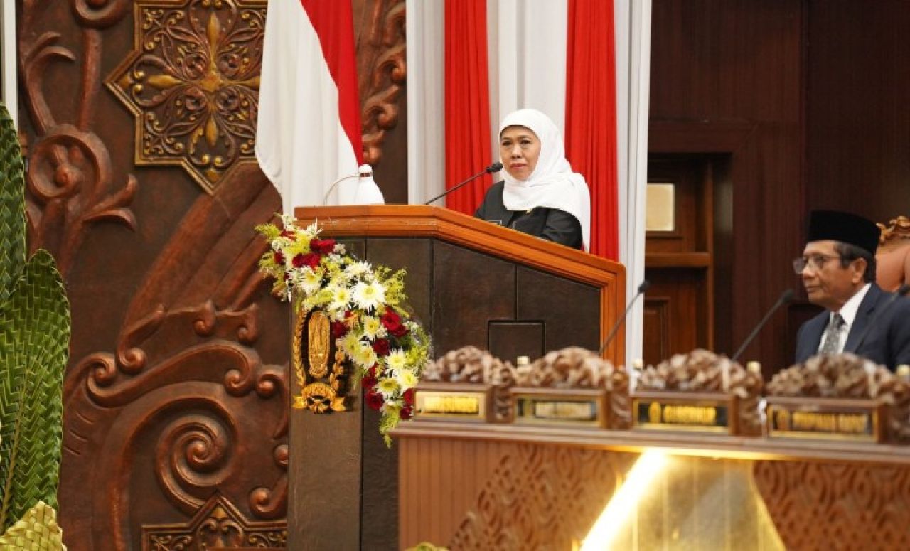 Pesan Gubernur Khofifah di HUT Provinsi Jatim ke-80