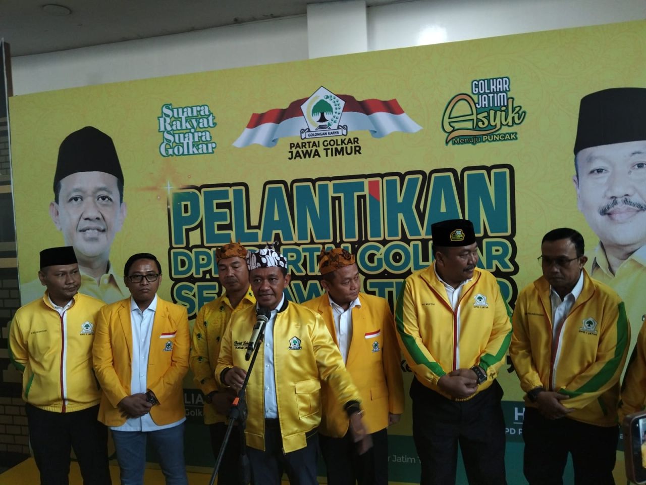 Bahlil Tegaskan Pelantikan Serentak DPD Golkar Jatim Jadi Sejarah Baru Nasional