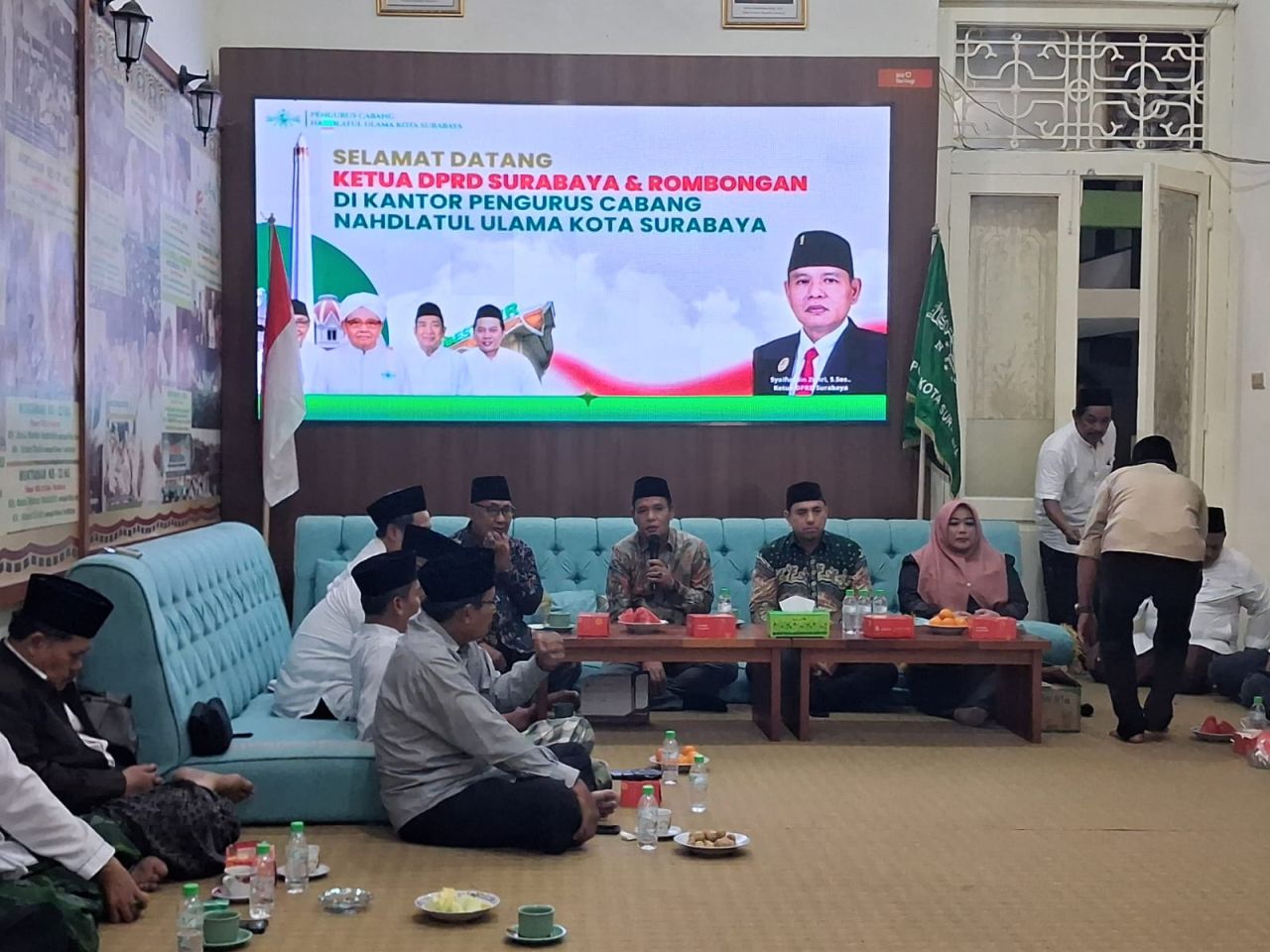 Kunjungi Kantor PCNU, DPRD Surabaya Tegaskan Sinergi Dengan Ormas Keagamaan