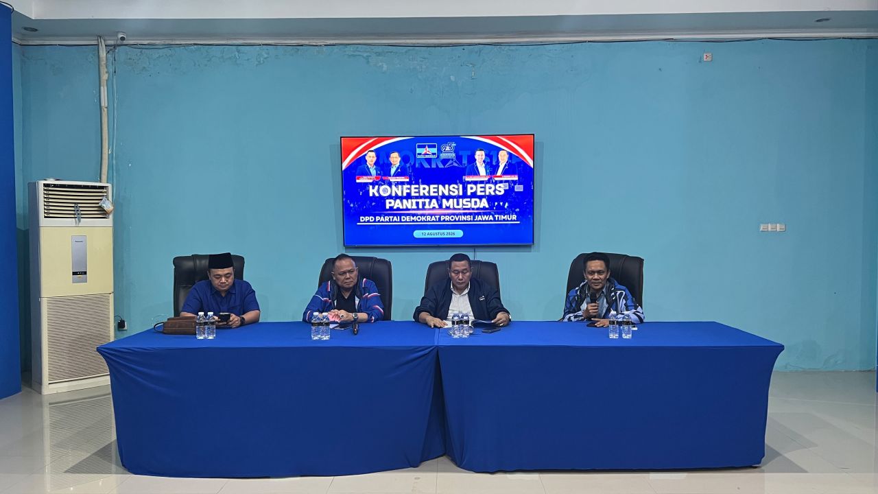 Musda VII Demokrat Jatim Digelar 28-29 Agustus, 40 Peserta Pegang Hak Suara