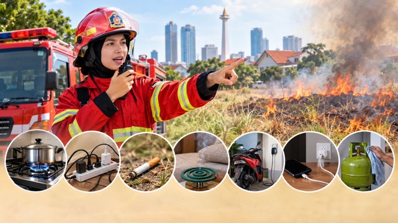DPKP Surabaya Ingatkan Warga Waspadai Potensi Kebakaran di Kemarau Ekstrem