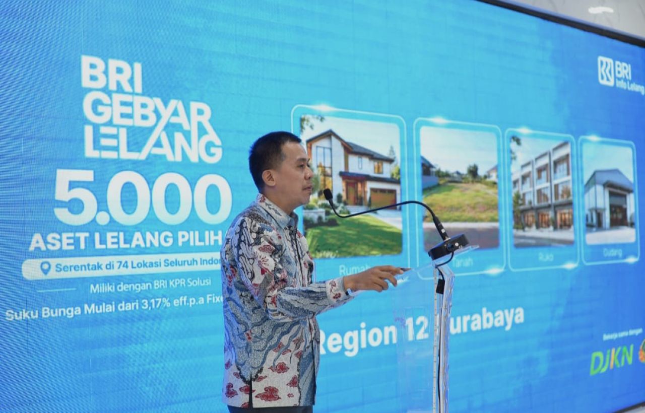 Gebyar Lelang BRI 2026 Libatkan 74 Area, Sasar Sedikitnya 5.000 Aset